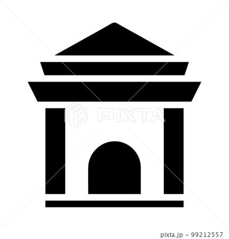 chinese icon new year solid style illustration vector perfect. 99212557