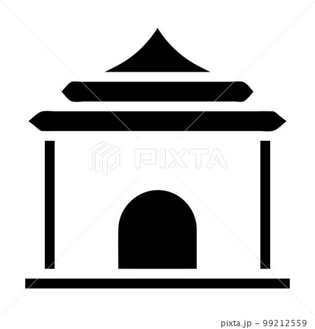 chinese icon new year solid style illustration vector perfect. 99212559