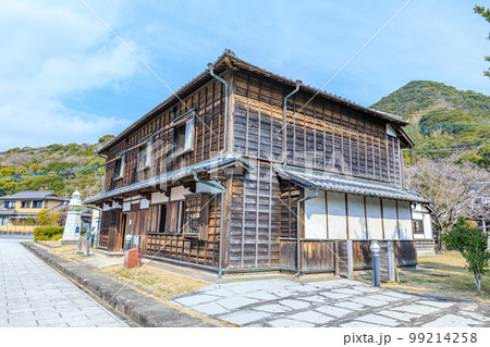 冬の三角西港　旧高田回漕店　熊本県宇城市 99214258