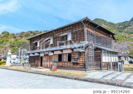 冬の三角西港　旧高田回漕店　熊本県宇城市 99214260