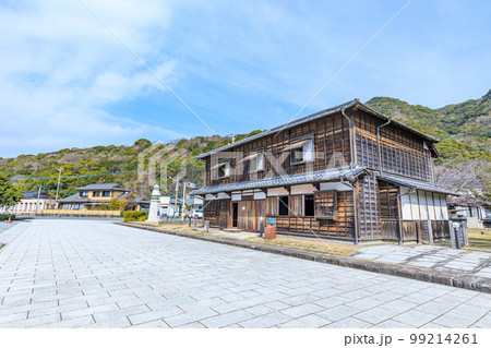 冬の三角西港　旧高田回漕店　熊本県宇城市 99214261