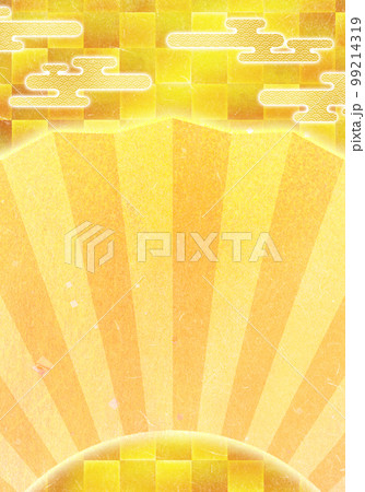 和風なデザインの素材 99214319