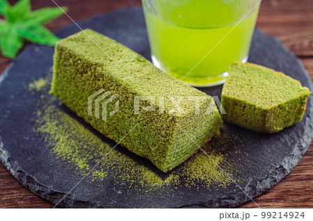 お茶と抹茶バウム 99214924