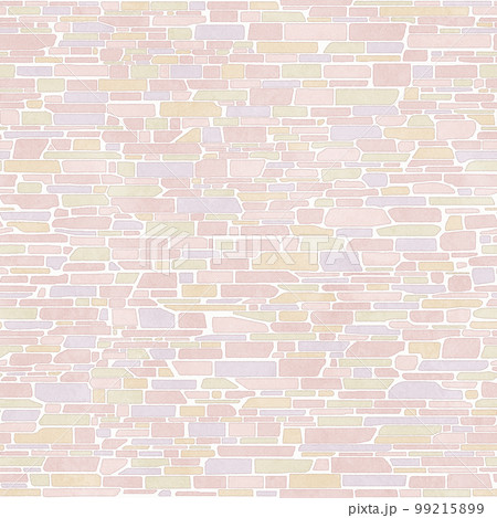 レンガタイルの背景素材 99215899