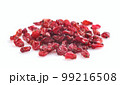 Dried berberis in closeup on white background 99216508