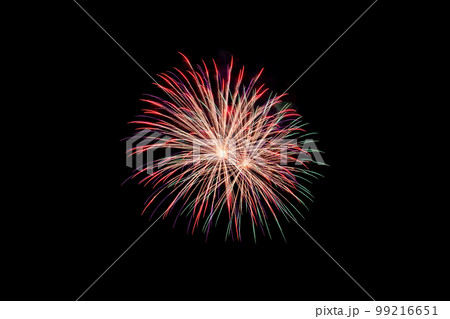 花火素材 静岡県伊豆市土肥 土肥サマーフェスティバル海上花火大会の花火 花火素材 静岡県伊豆市土肥 土肥サマーフェスティバル海上花火大会の花火 99216651