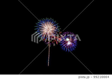 花火素材 静岡県伊豆市土肥 土肥サマーフェスティバル海上花火大会の花火 花火素材 静岡県伊豆市土肥 土肥サマーフェスティバル海上花火大会の花火 99216664