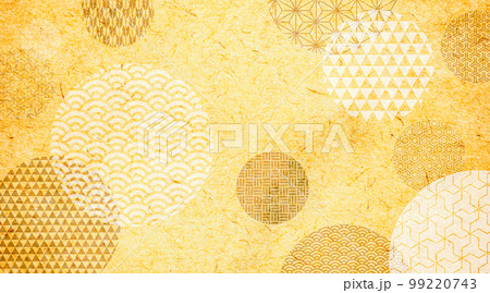 和風なデザイン素材シリーズ 99220743