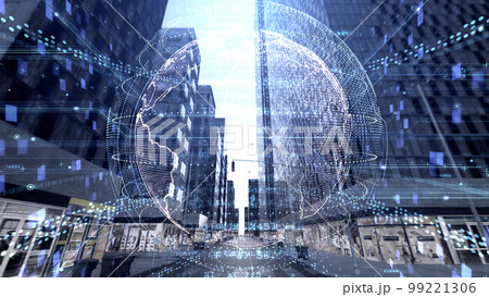 スマートシティ デジタル 人工知能 都市 街 ネットワーク テクノロジー 通信 背景 バック スマートシティ デジタル 人工知能 都市 街 ネットワーク テクノロジー 通信 背景 バック 99221306