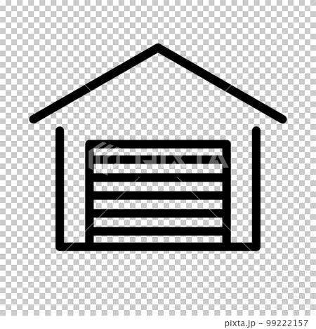 Warehouse icon. Trunk room icon. vector. 99222157