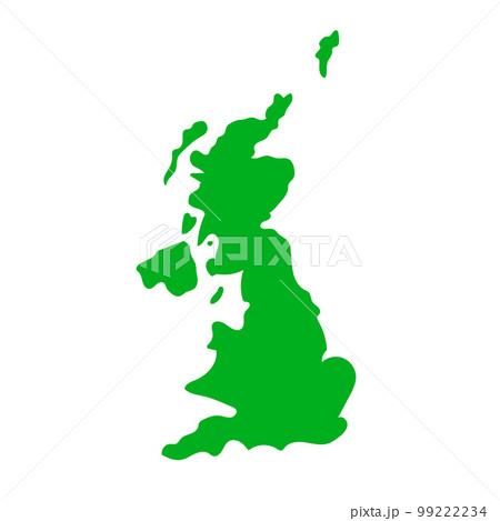 イギリスの地図のアイコン。ベクター。 イギリスの地図のアイコン。ベクター。 99222234
