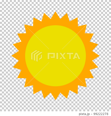 Sun icon in flat design. summer. vector. Sun icon in flat design. summer. vector. 99222278