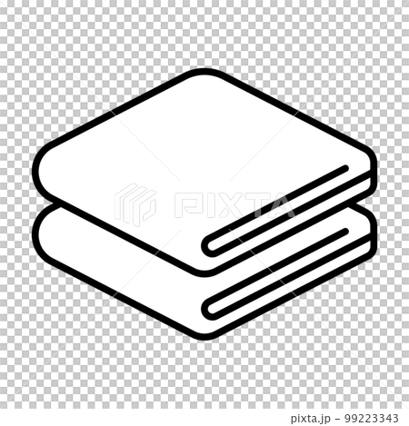 towel icon. face towels and bath towels. vector. towel icon. face towels and bath towels. vector. 99223343