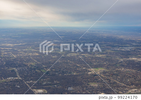 Aerial view of the Dallas city downtown cityscape Aerial view of the Dallas city downtown cityscape 99224170