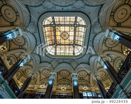 Interior of the National Library building on Rio Branco Avenue, downtown Rio de Janeiro, Brazil Interior of the National Library building on Rio Branco Avenue, downtown Rio de Janeiro, Brazil 99226439