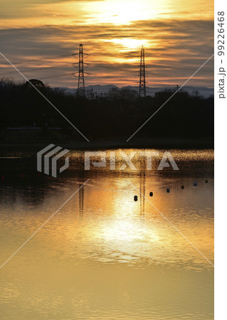 日の出の風景 99226468