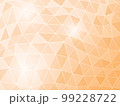 オレンジのポリゴンのモザイク模様の背景 99228722