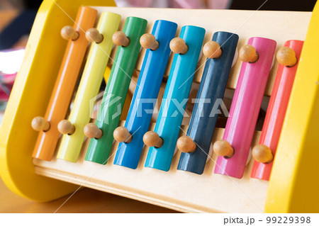 子供の知育玩具 鉄琴 子供の知育玩具 鉄琴 99229398