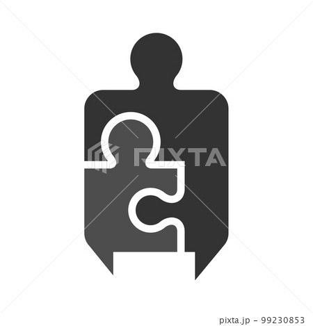 unity people logo template Icon Illustration Brand Identity.Isolated and flat illustration. Vector graphic 99230853