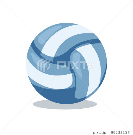 volleyball ball isolated vector illustration 99232157