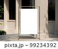 看板モックアップ。クリッピングパスが設定された 99234392
