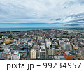 日本海と新潟市古町 99234957