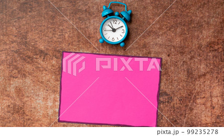 Important Message Written On Piece OF Paper. Photo Of Different Office Supplies, Stickers, Notebooks, Pens, Pencils, Rullers, Marckers, Stapler, Wallet. Main Information. 99235278