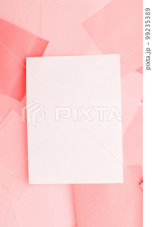Photo With Pens Pencils Rullers Calculators. Notebook and Colored Paper Stickers Lying On White Desk. Multiple Assorted Collection Office Stationery. Postcards. 99235389