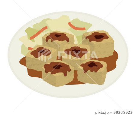 臭豆腐のイラスト 臭豆腐のイラスト 99235922