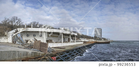 Arcadia city beach in Odessa, Ukraine Arcadia city beach in Odessa, Ukraine 99236553