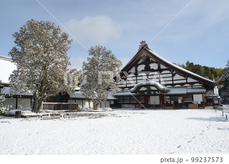 冬の東福寺　庫裏　京都市東山区 99237573