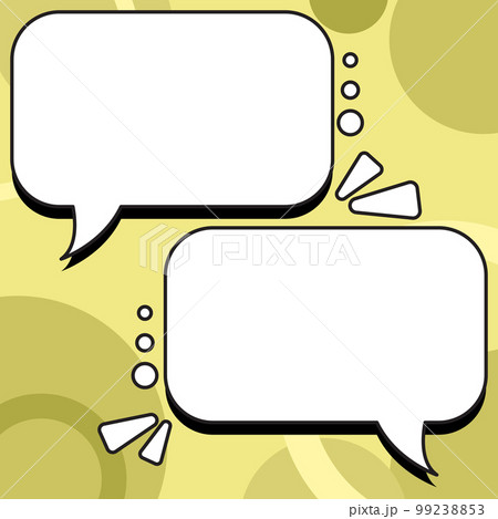 Comics Design Frames. Photo Frame Set With Explosion Bubbles For Add Collage, Funny Cute Comic Photos Collection For Promotion 99238853