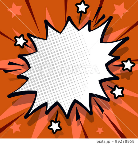 Comics Design Frames. Photo Frame Set With Explosion Bubbles For Add Collage, Funny Cute Comic Photos Collection For Promotion 99238959