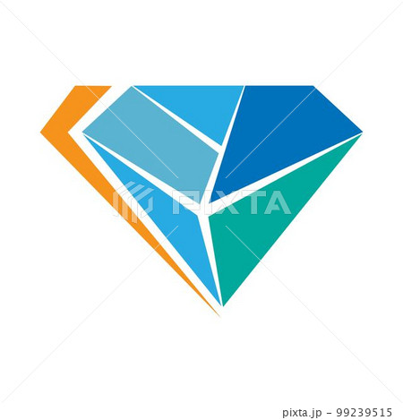 Diamond jewelery icon design 99239515