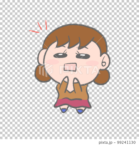 Girl shouting Girl shouting 99241130