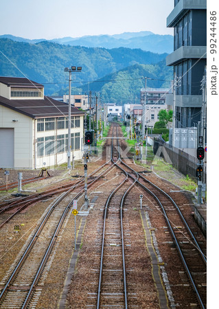 JR高山駅　匠通り（東西自由通路）からの眺め 99244486