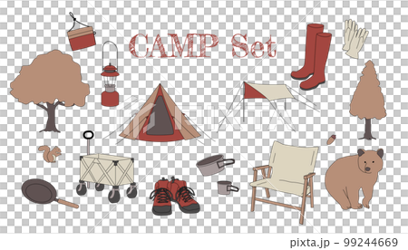 野營的插圖集 野營的插圖集 99244669