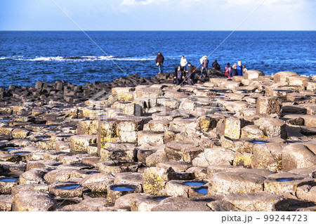 The Giant's Causeway by Bushmills in Northern Ireland, United Kingdom 99244723