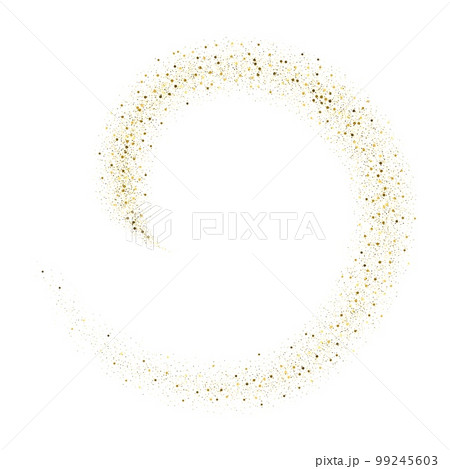 Abstract shiny gold glitter design element Abstract shiny gold glitter design element 99245603