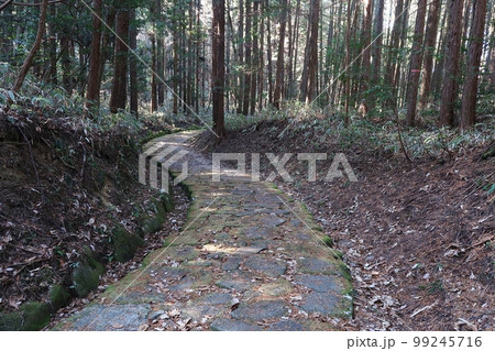 中山道落合の石畳 中山道落合の石畳 99245716