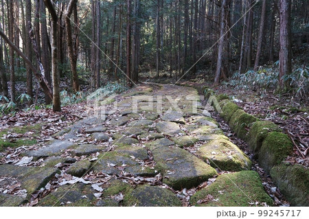 中山道落合の石畳 中山道落合の石畳 99245717