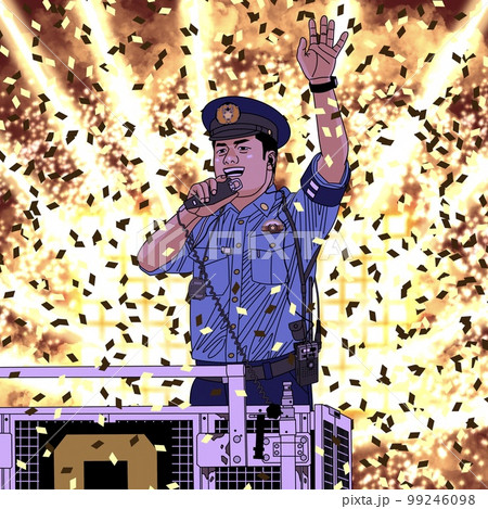 警察官のイラスト 99246098