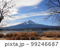 富士山と河口湖　山梨県 99246687
