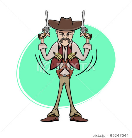 Cowboy Character from Wild Western Texas 99247044