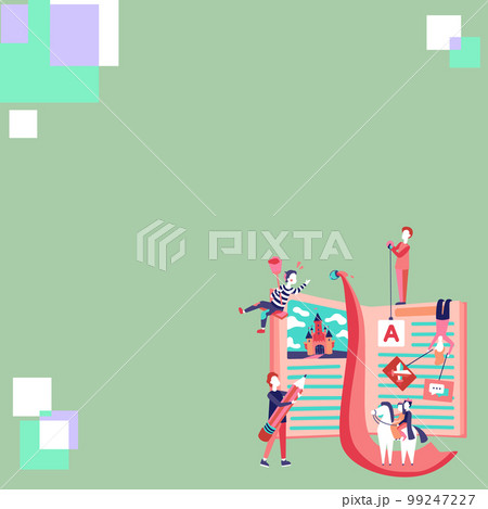 Bright Colored Abstract Illustration. People Discussing New Ideas and Agenda. Virtual Class Meeting. Free Lectures. Computer Presentation Ideas. Book Fairytales. Bright Colored Abstract Illustration. People Discussing New Ideas and Agenda. Virtual Class Meeting. Free Lectures. Computer Presentation Ideas. Book Fairytales. 99247227