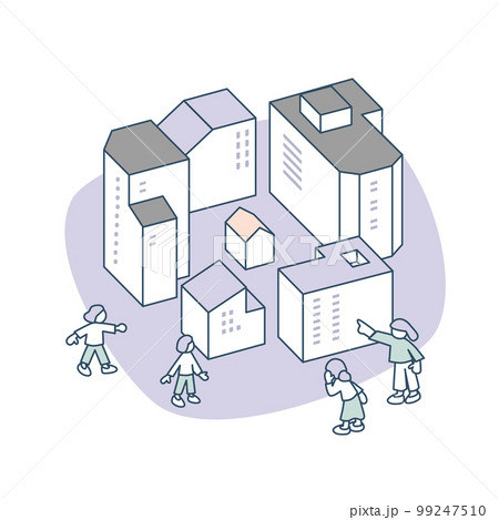孤立する建物。 良い関係を構築する事の難しさ 孤立する建物。 良い関係を構築する事の難しさ 99247510