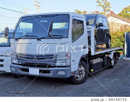 三菱 キャンター キャリアカー( 1台積みスライド式荷台タイプ) 三菱 キャンター キャリアカー( 1台積みスライド式荷台タイプ) 99248750