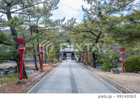 備前国一宮　吉備津彦神社　参道 99248863