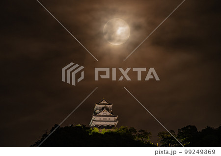 岐阜城と月 岐阜城と月 99249869
