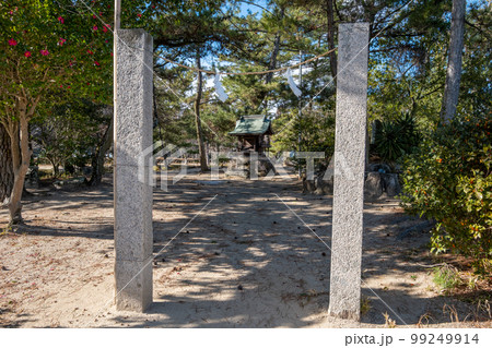備前一宮　吉備津彦神社　鶴島神社 99249914